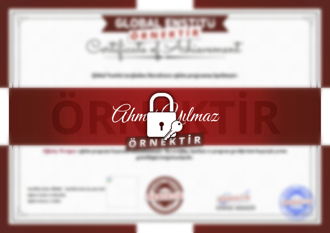 Örnek Affinity Designer Sertifikası