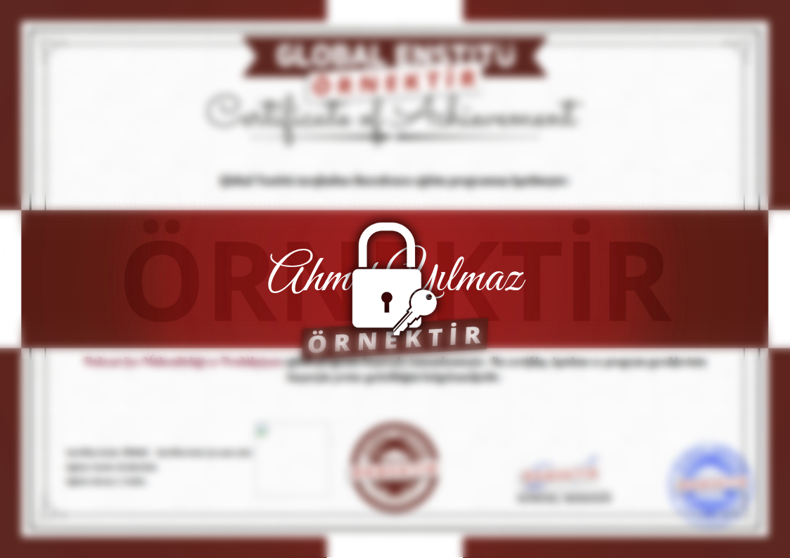 Örnek Podcast Ses Mühendisliği ve Prodüksiyon Sertifikası