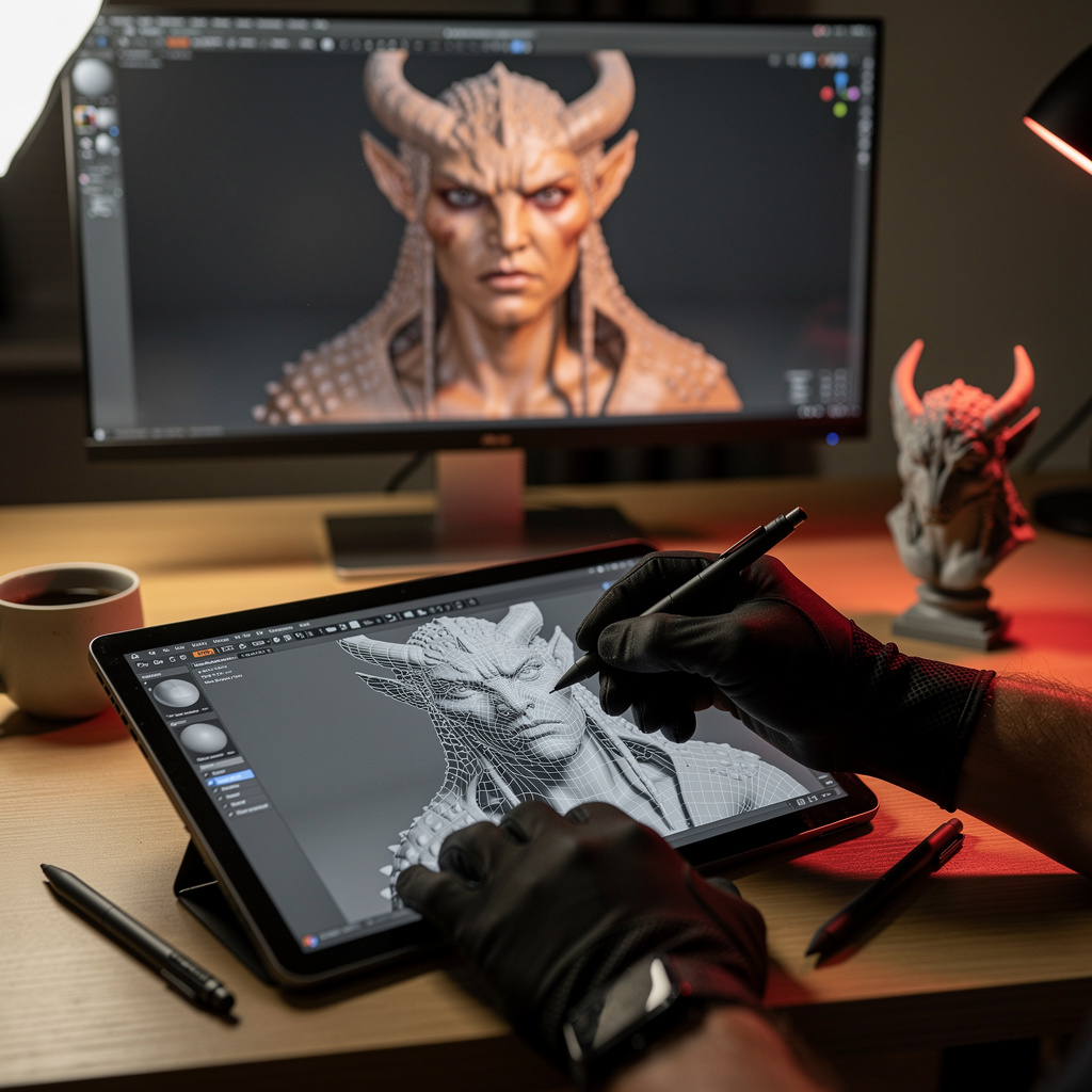 Blender Karakter Modelleme