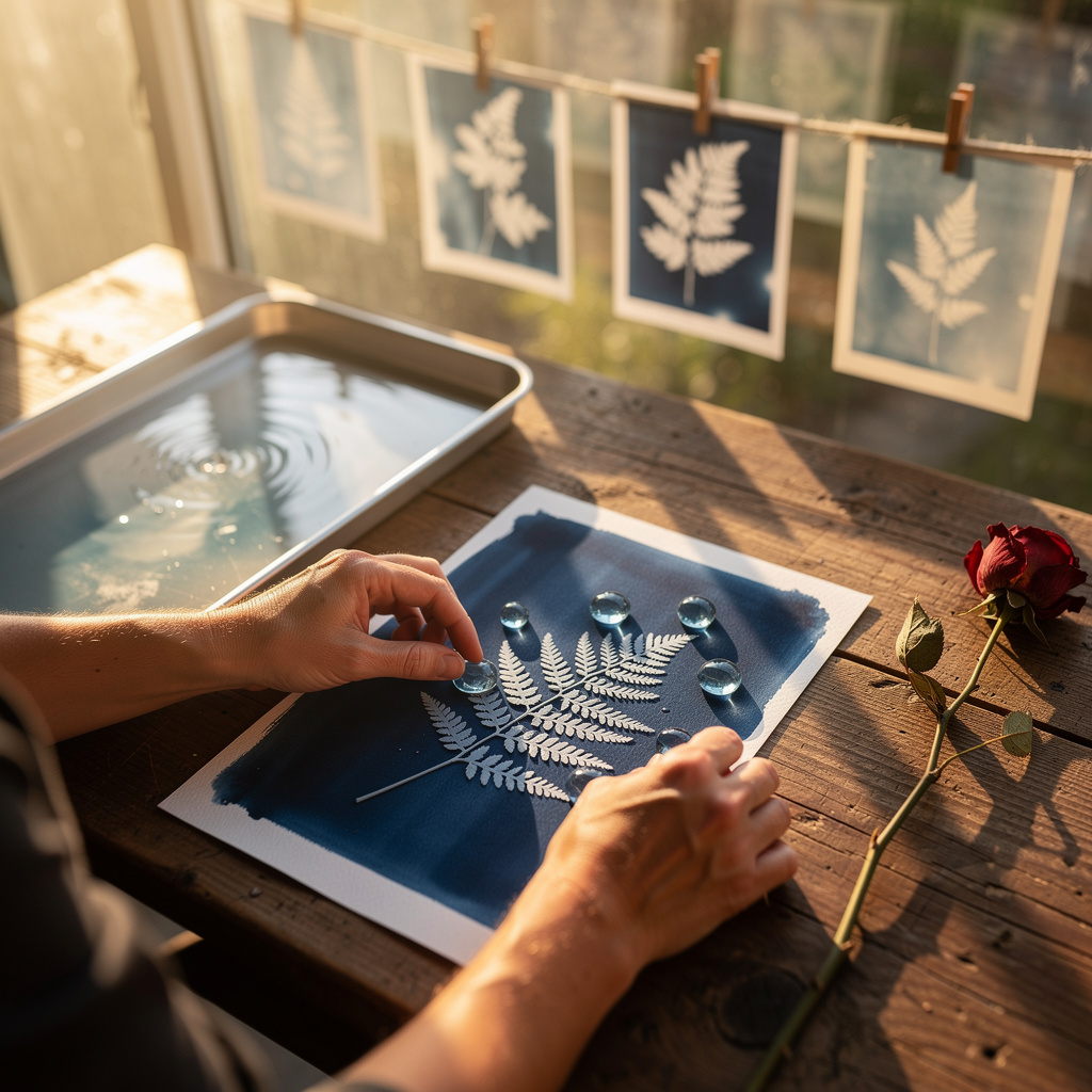 Cyanotype ve Güneş Baskısı