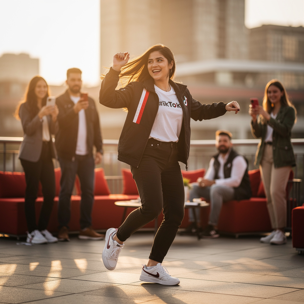 TikTok Markalı Hashtag Challenge