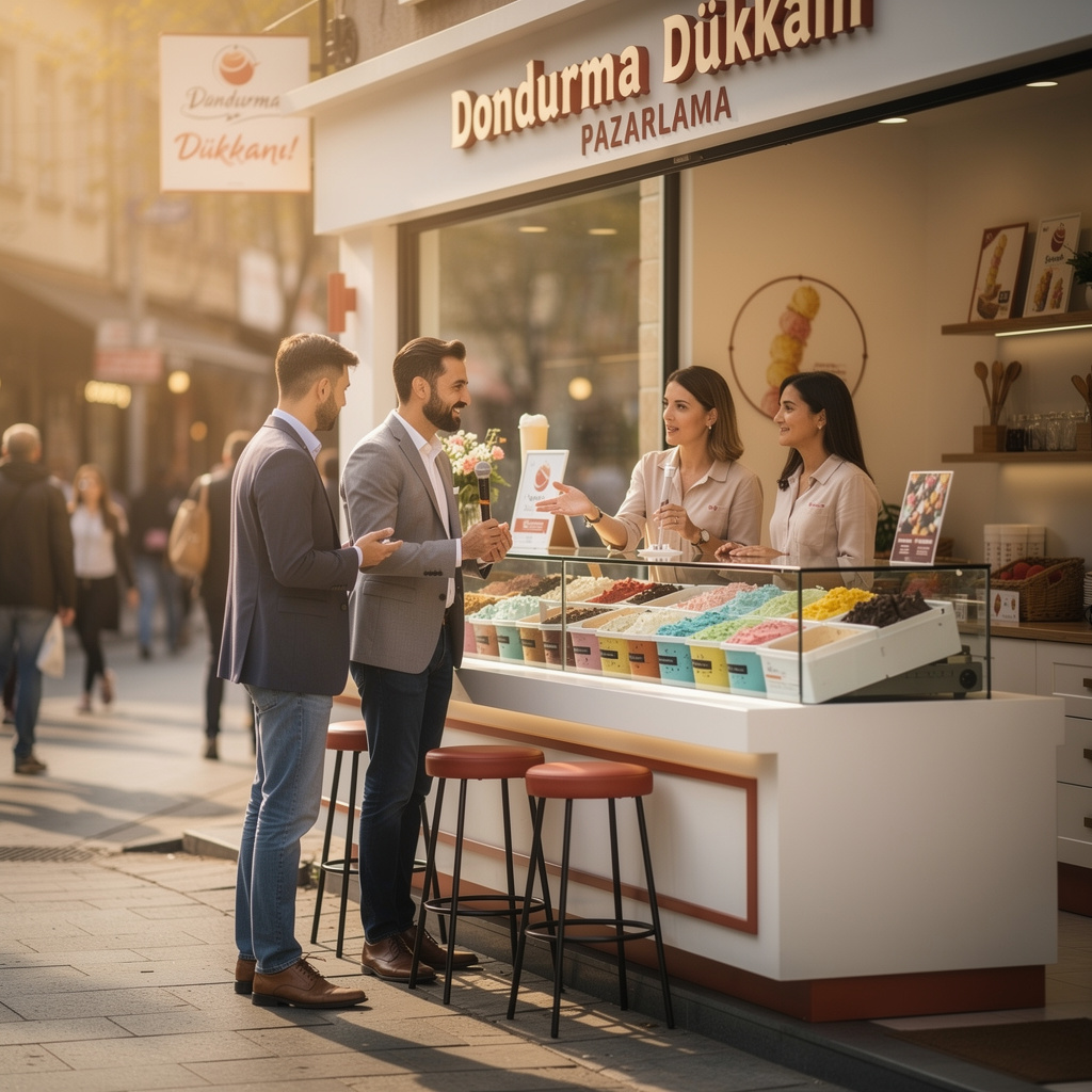Dondurma Dükkanı Pazarlama
