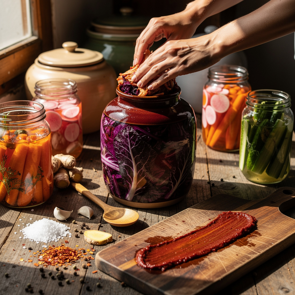 Fermente Sebzeler ve Kimchi