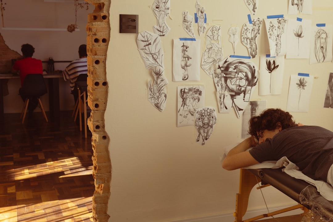 creative workspace digital art